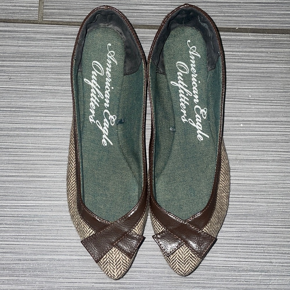 Worn once American Eagle Outfitters flats!